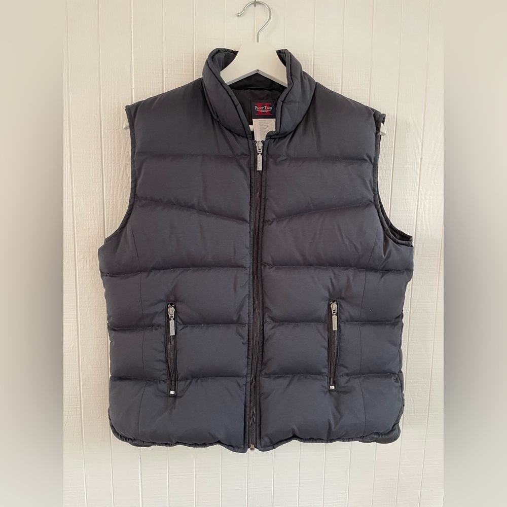 PartTwo Copenhagen Quilted Down Black Puffer Vest
